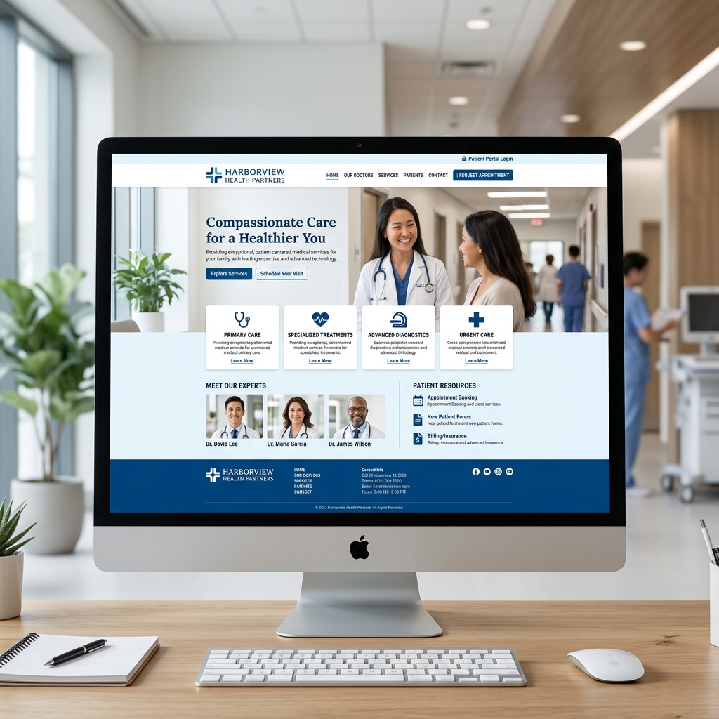 Portfolio Project: Healthcare Website
